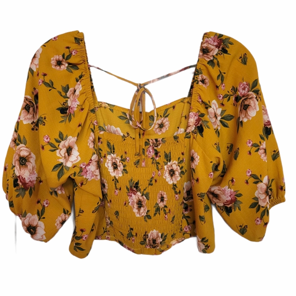Floral Off the Shoulder Blouse